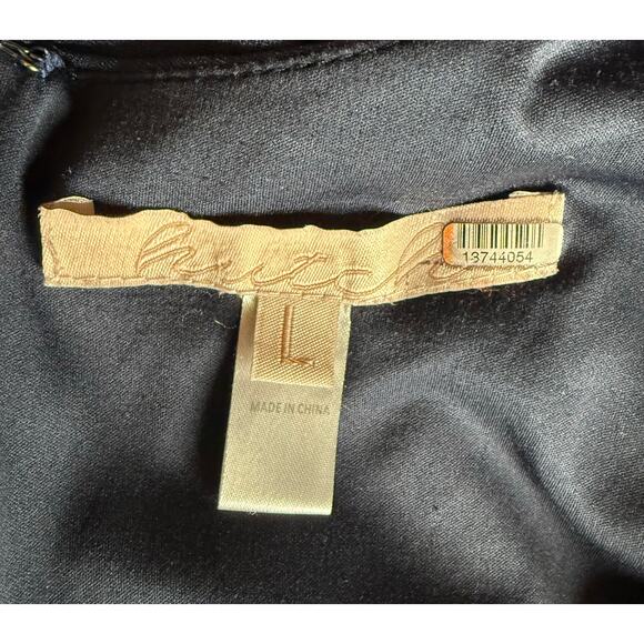 Hutch Colorblock Wrap Dress L - Picture 9 of 10